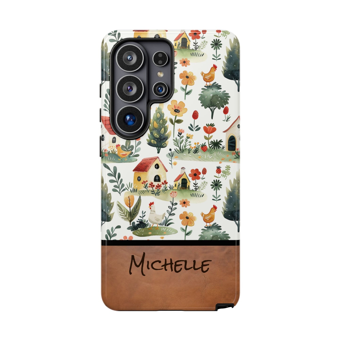 Personalized Chicken Farm Phone Case