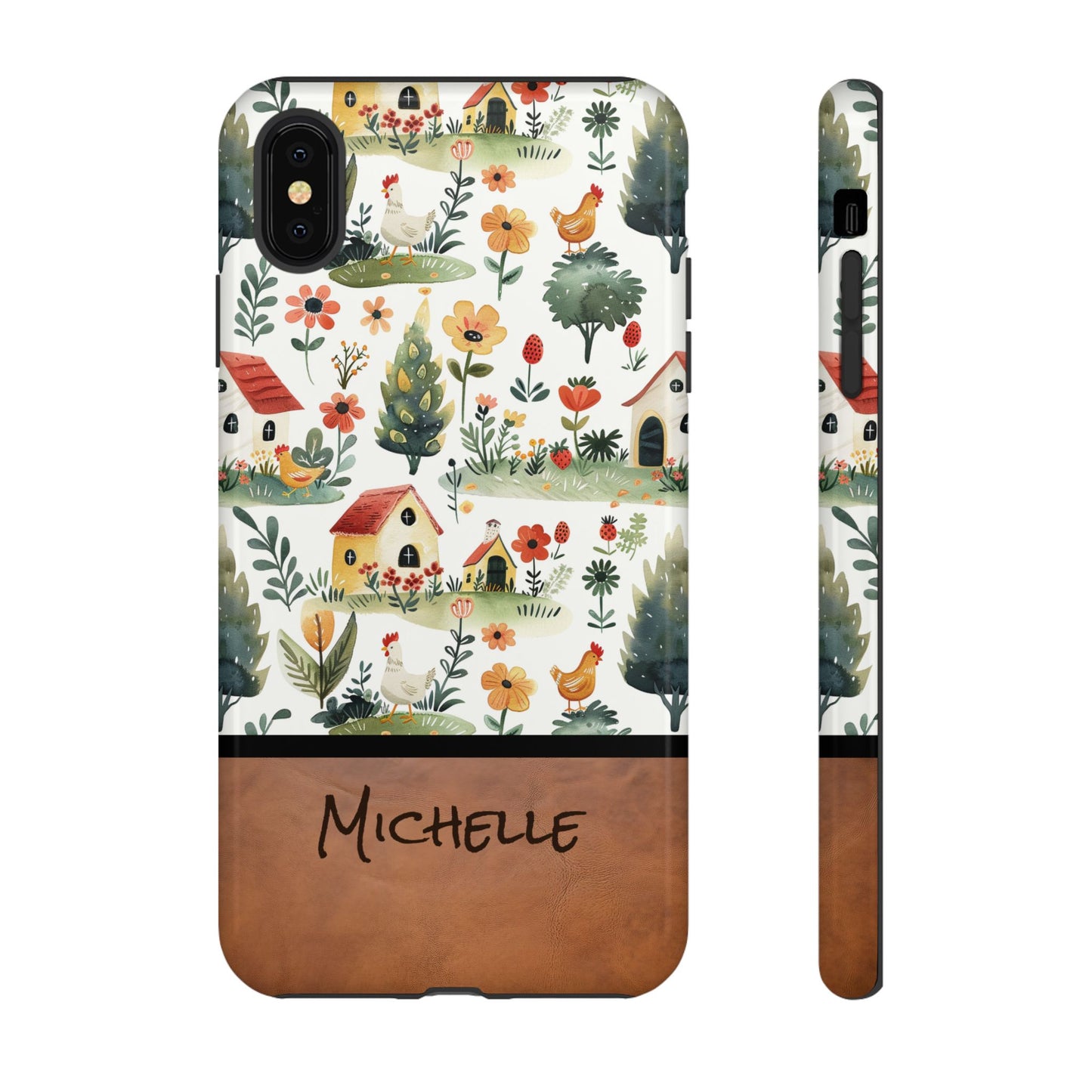 Personalized Chicken Farm Phone Case