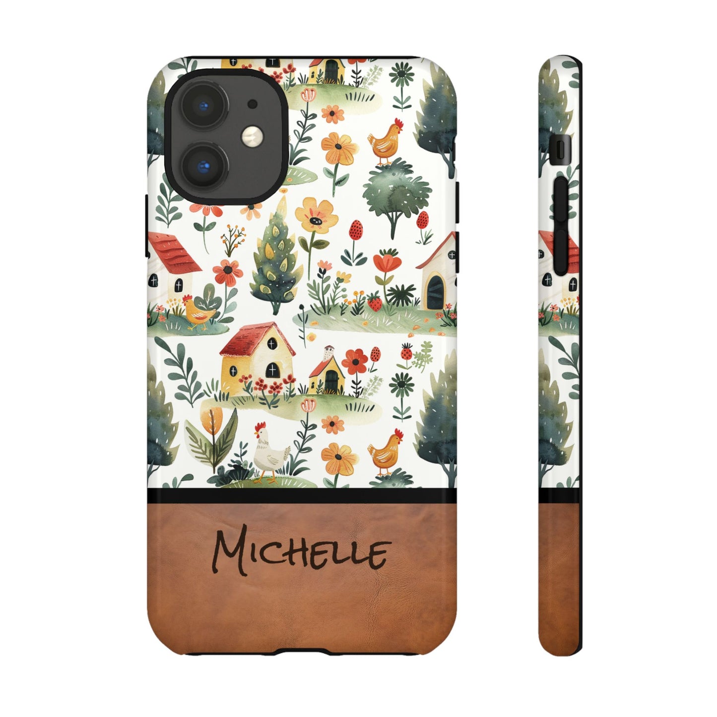 Personalized Chicken Farm Phone Case