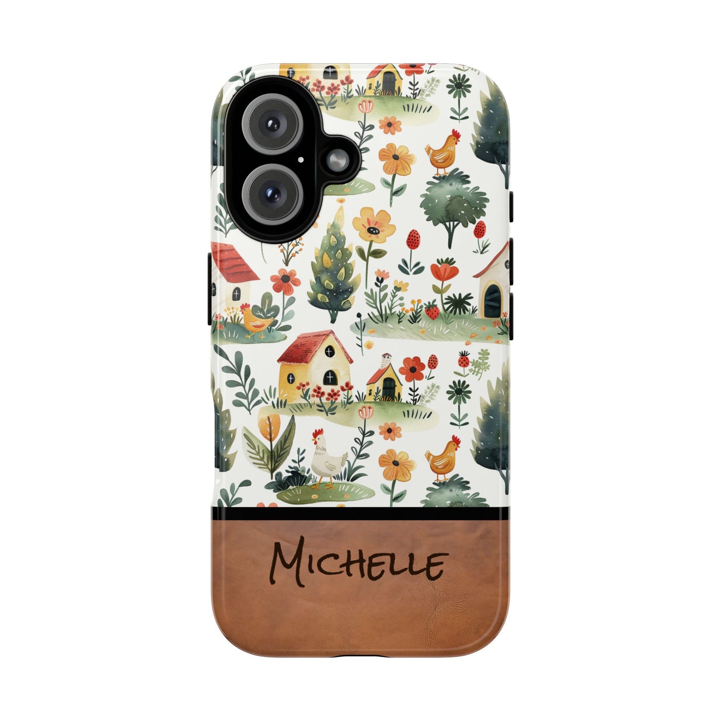 Personalized Chicken Farm Phone Case
