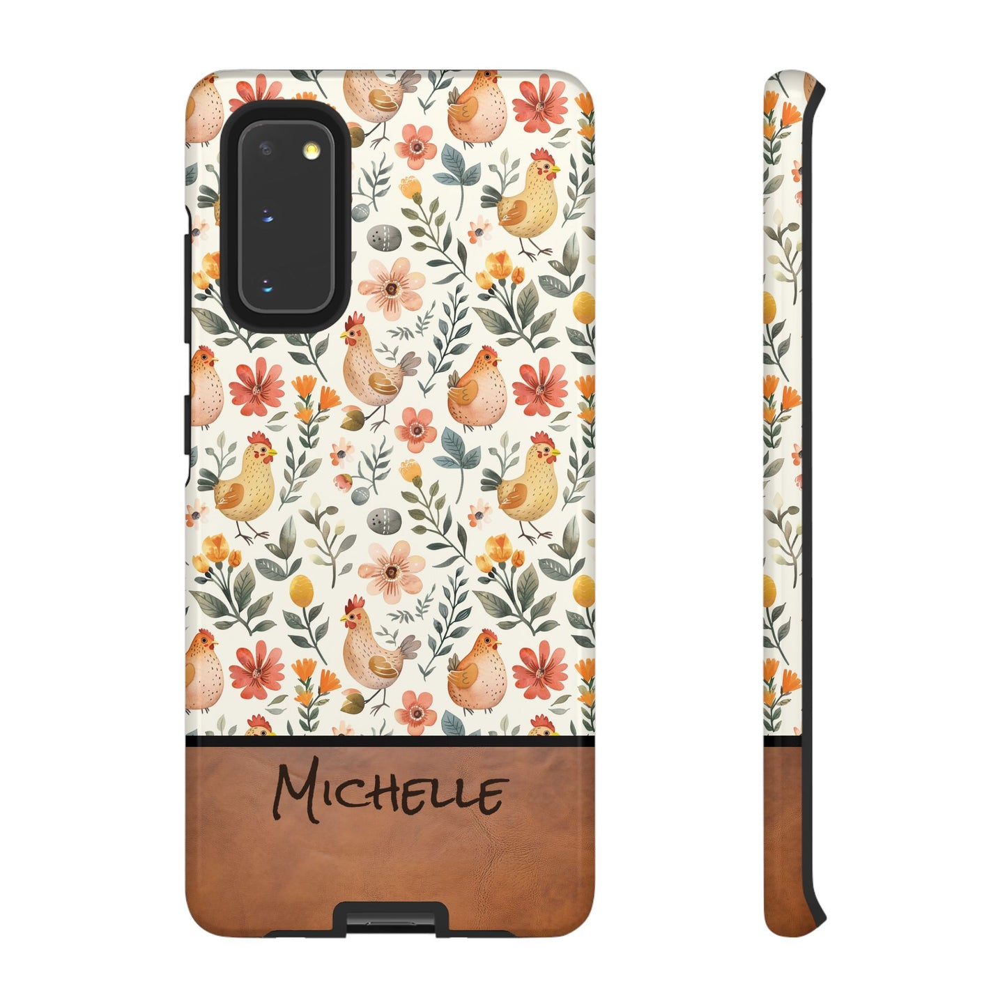 Personalized Chickens Phone Case