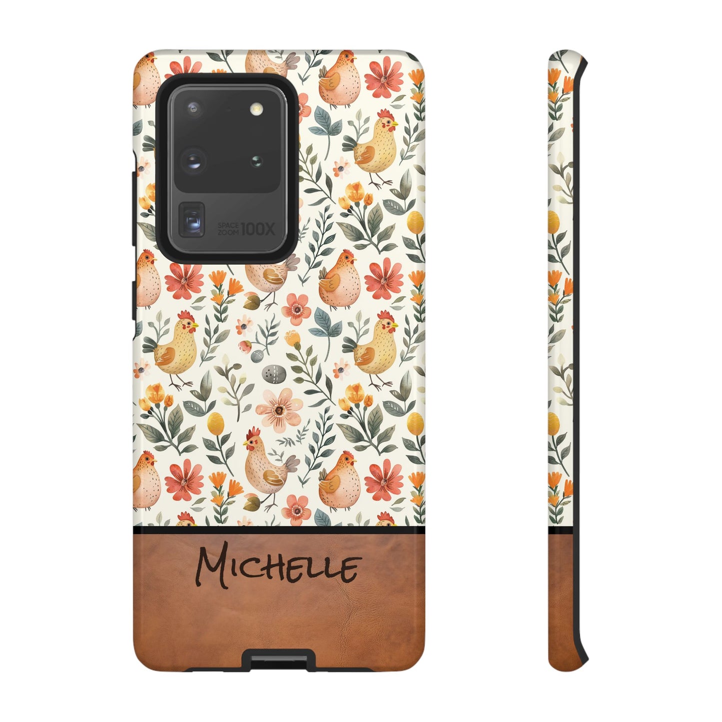 Personalized Chickens Phone Case