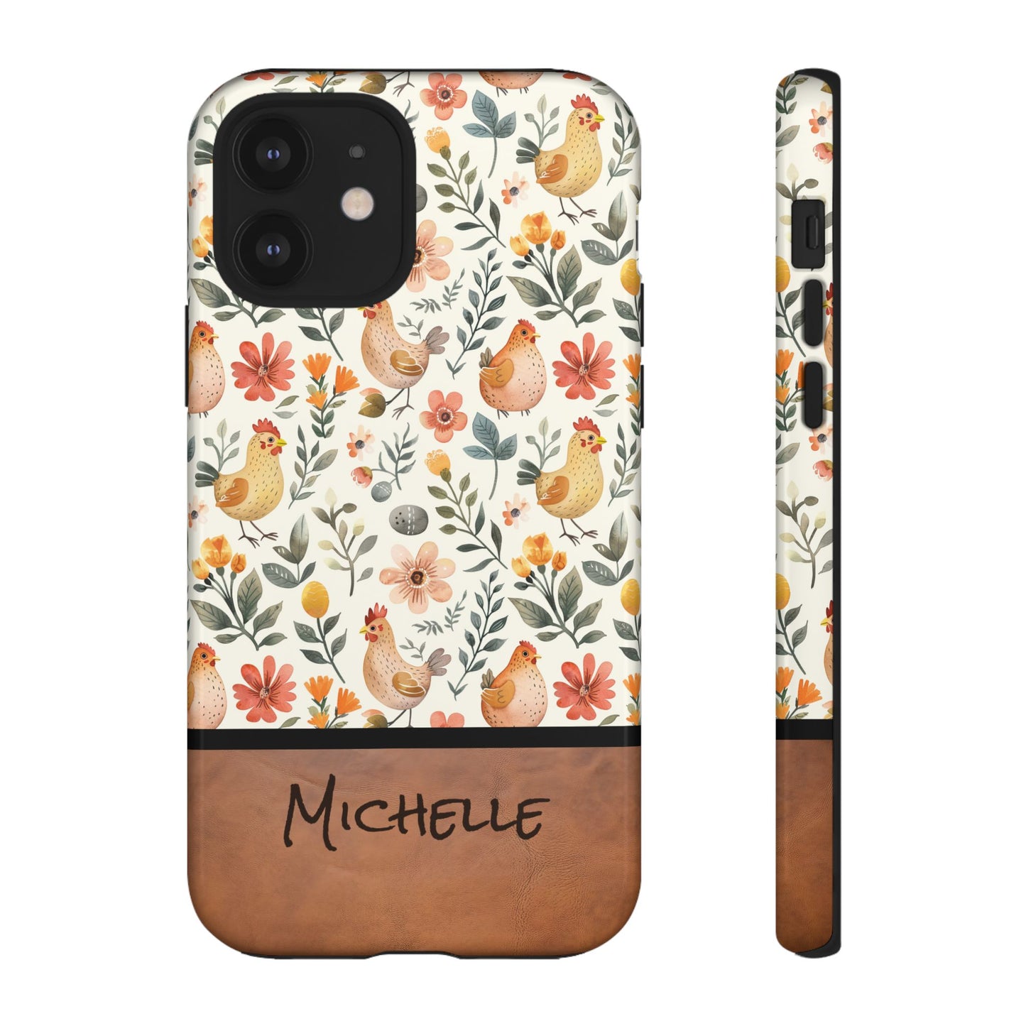 Personalized Chickens Phone Case