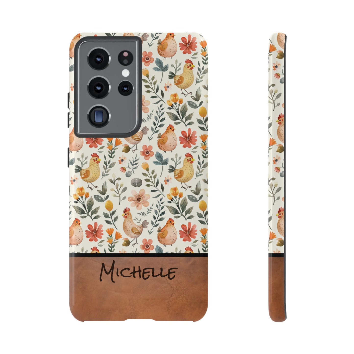 Personalized Chickens Phone Case