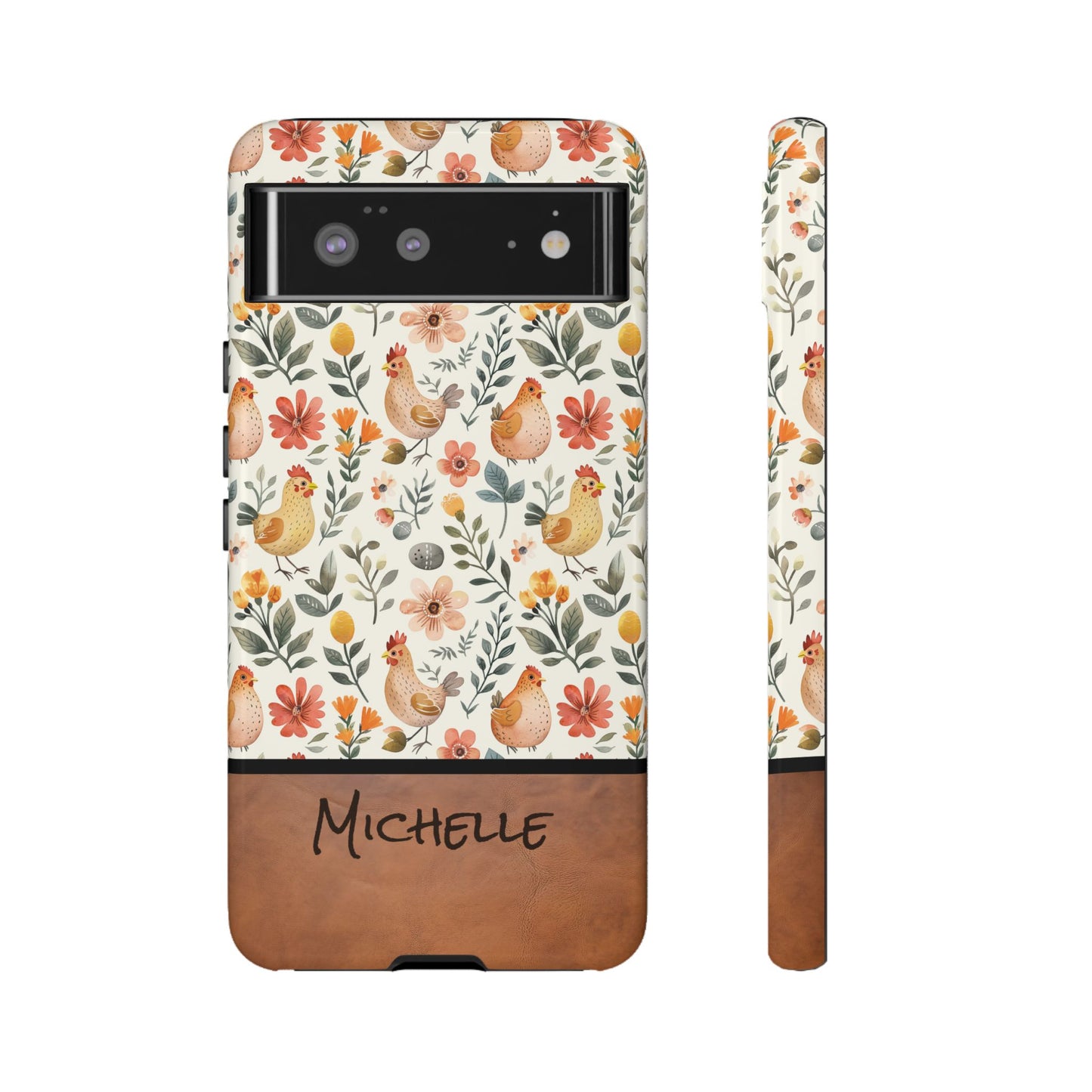 Personalized Chickens Phone Case