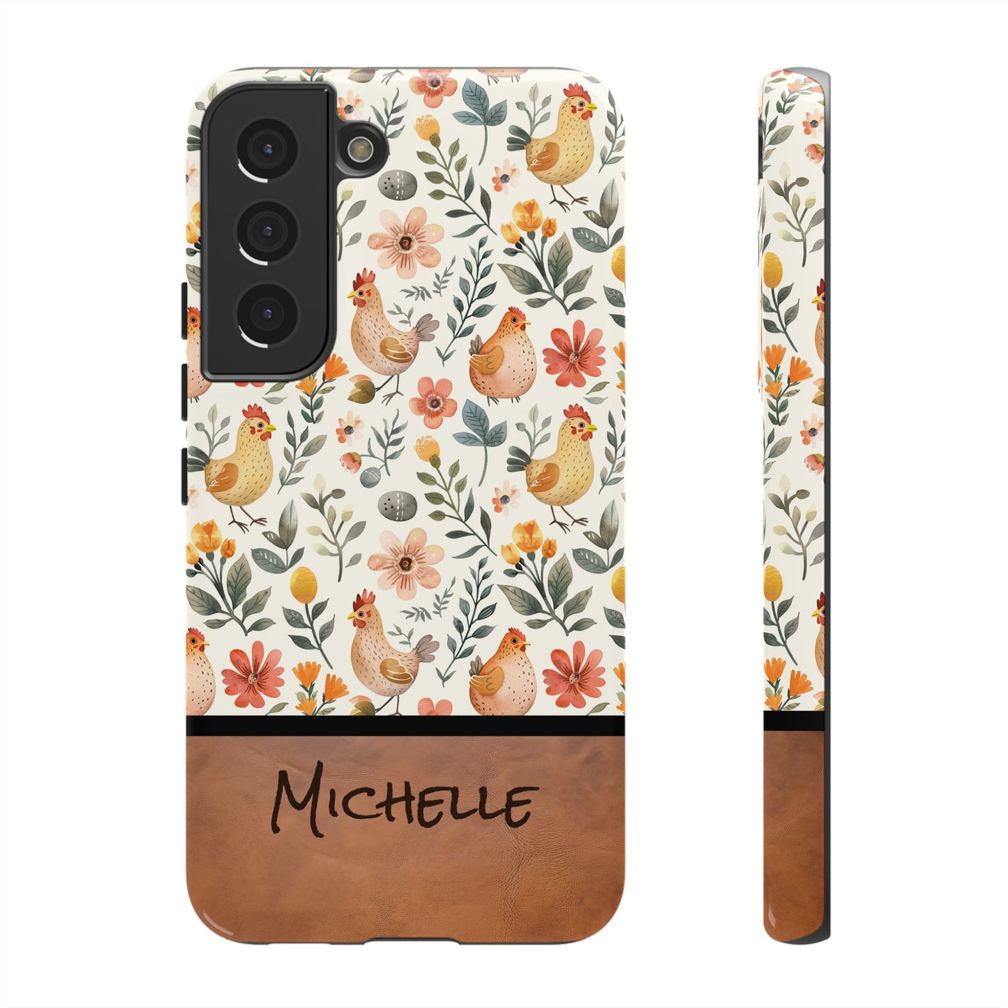 Personalized Chickens Phone Case