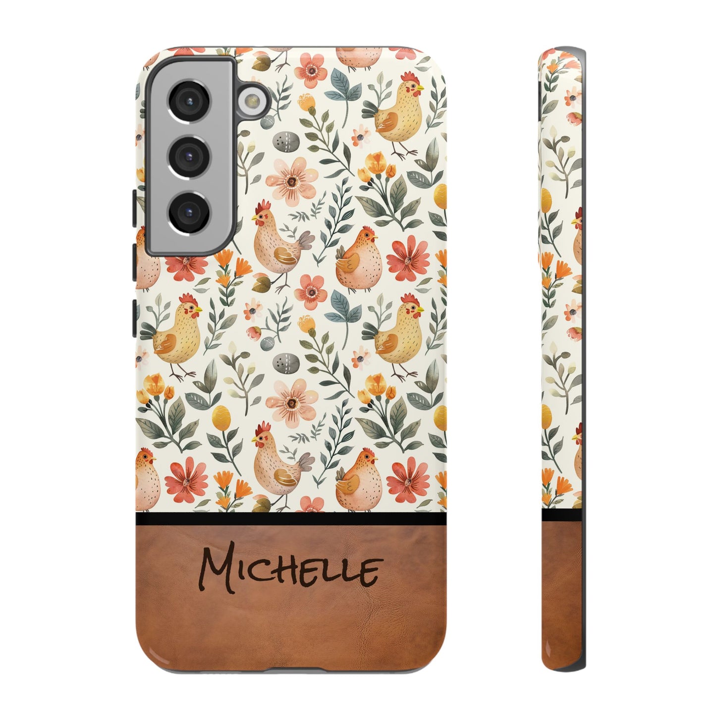 Personalized Chickens Phone Case