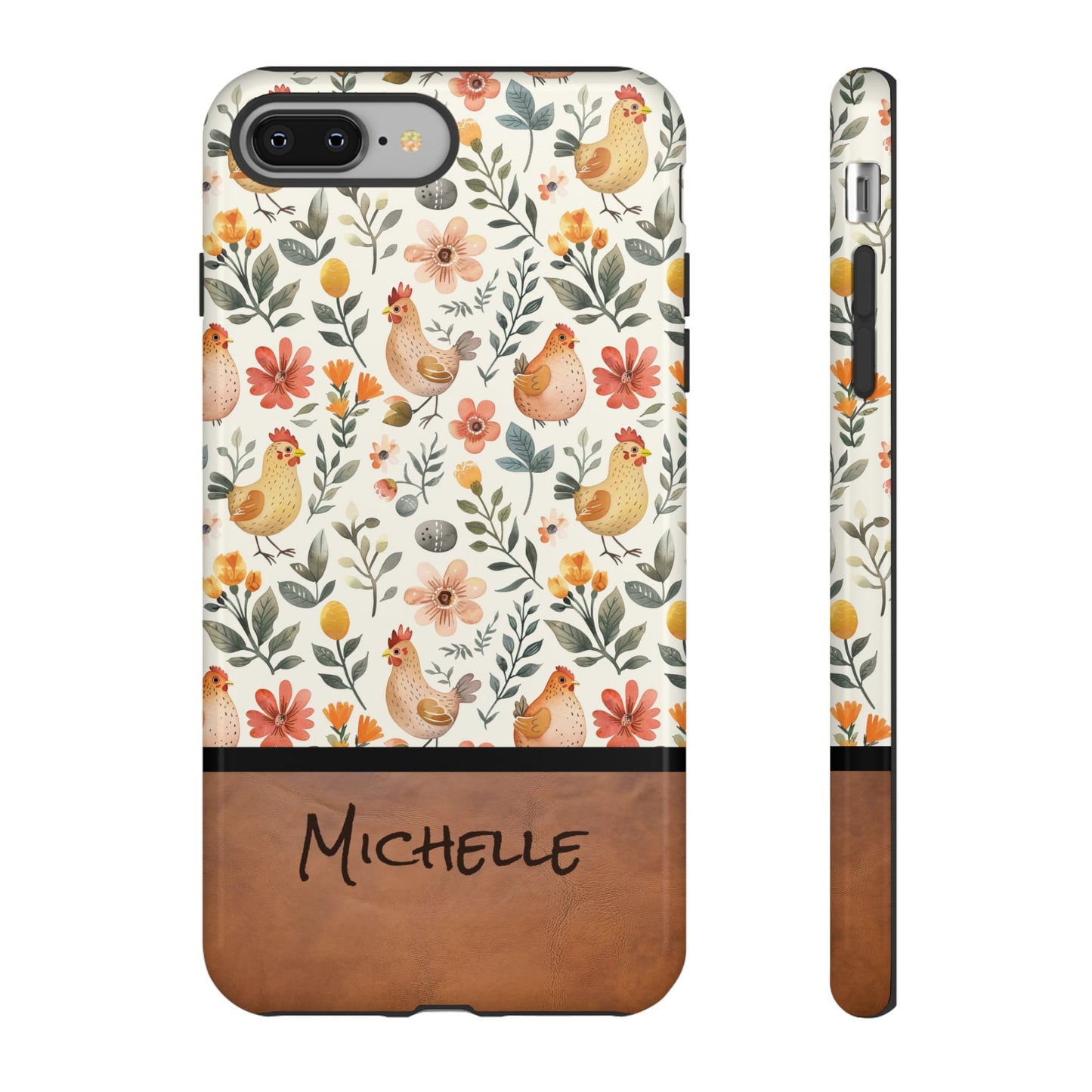 Personalized Chickens Phone Case