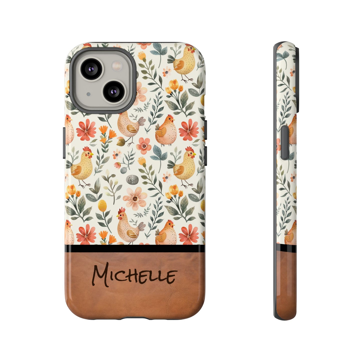 Personalized Chickens Phone Case