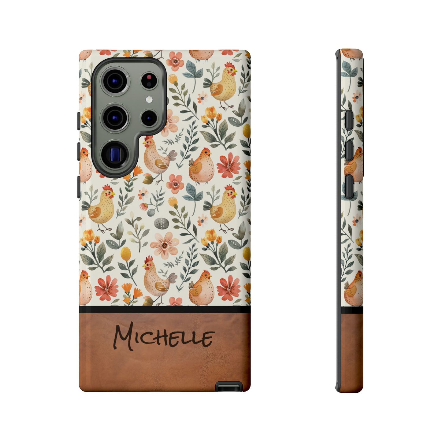 Personalized Chickens Phone Case