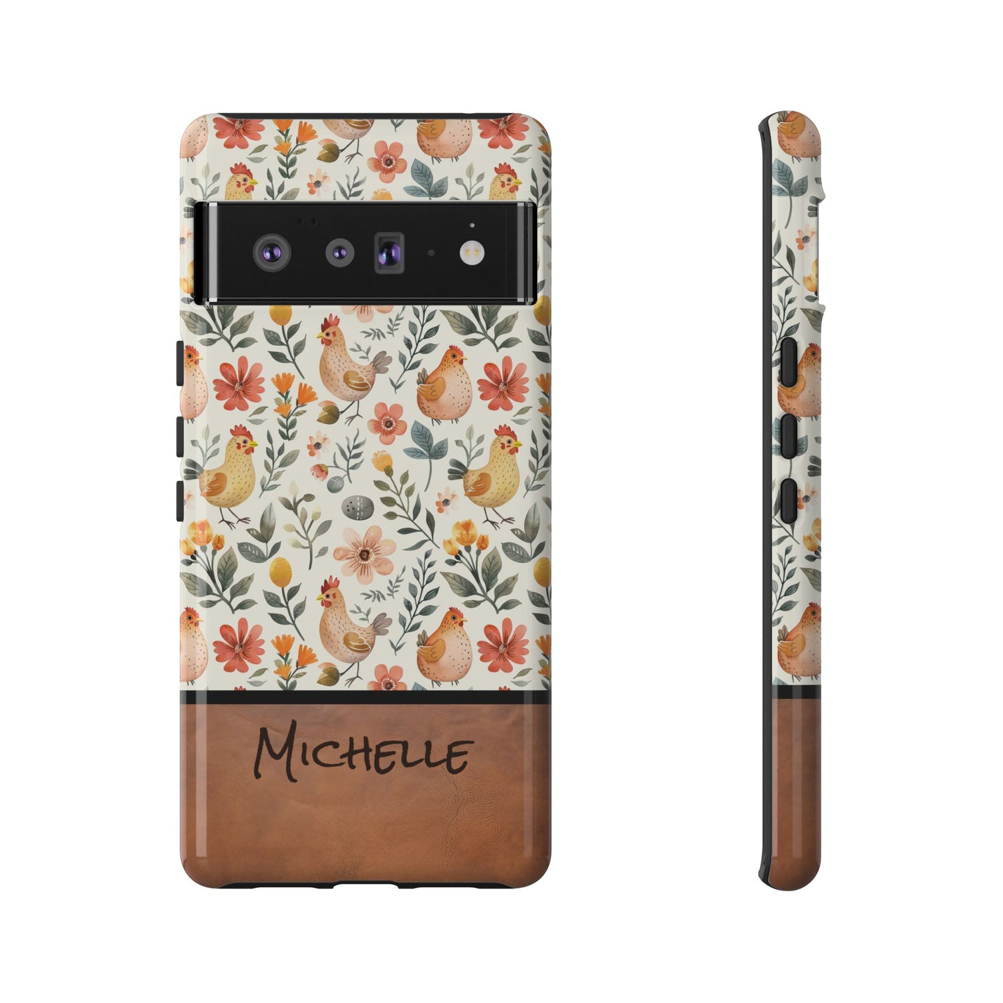 Personalized Chickens Phone Case