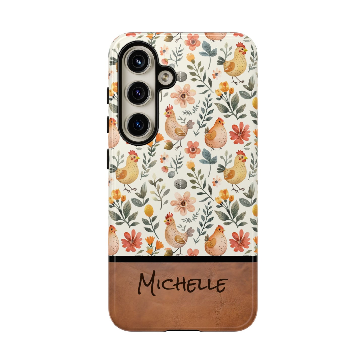 Personalized Chickens Phone Case