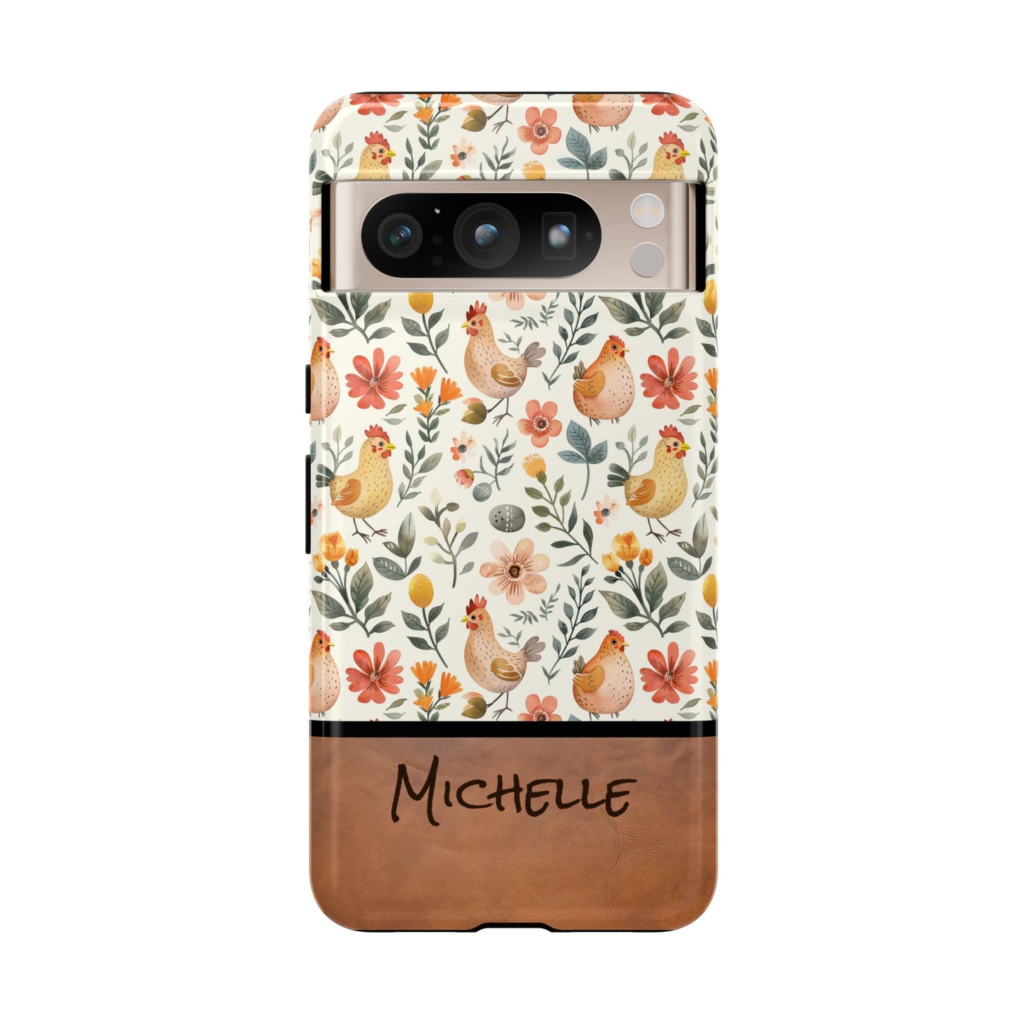 Personalized Chickens Phone Case