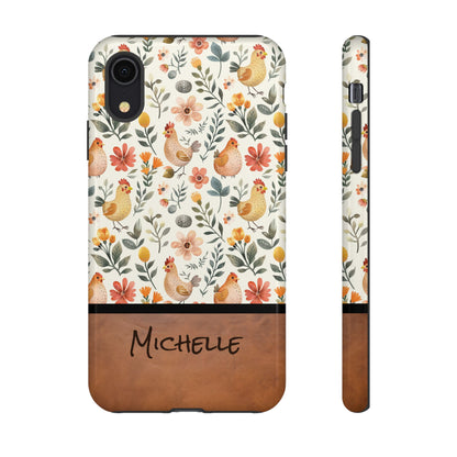 Personalized Chickens Phone Case