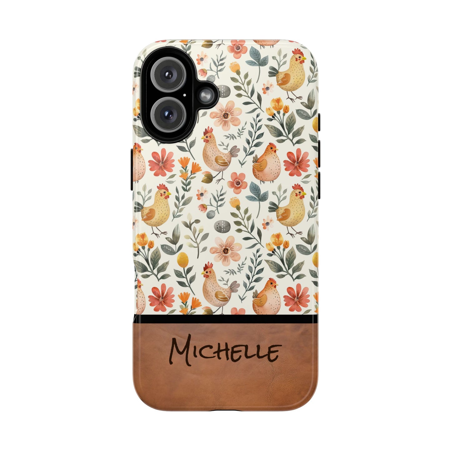 Personalized Chickens Phone Case