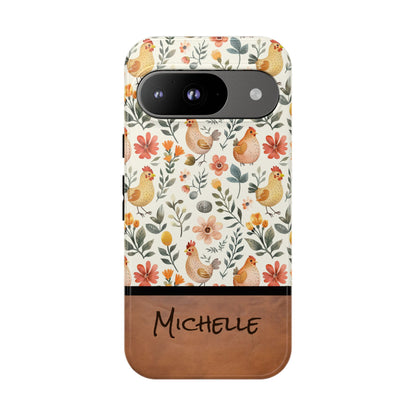 Personalized Chickens Phone Case