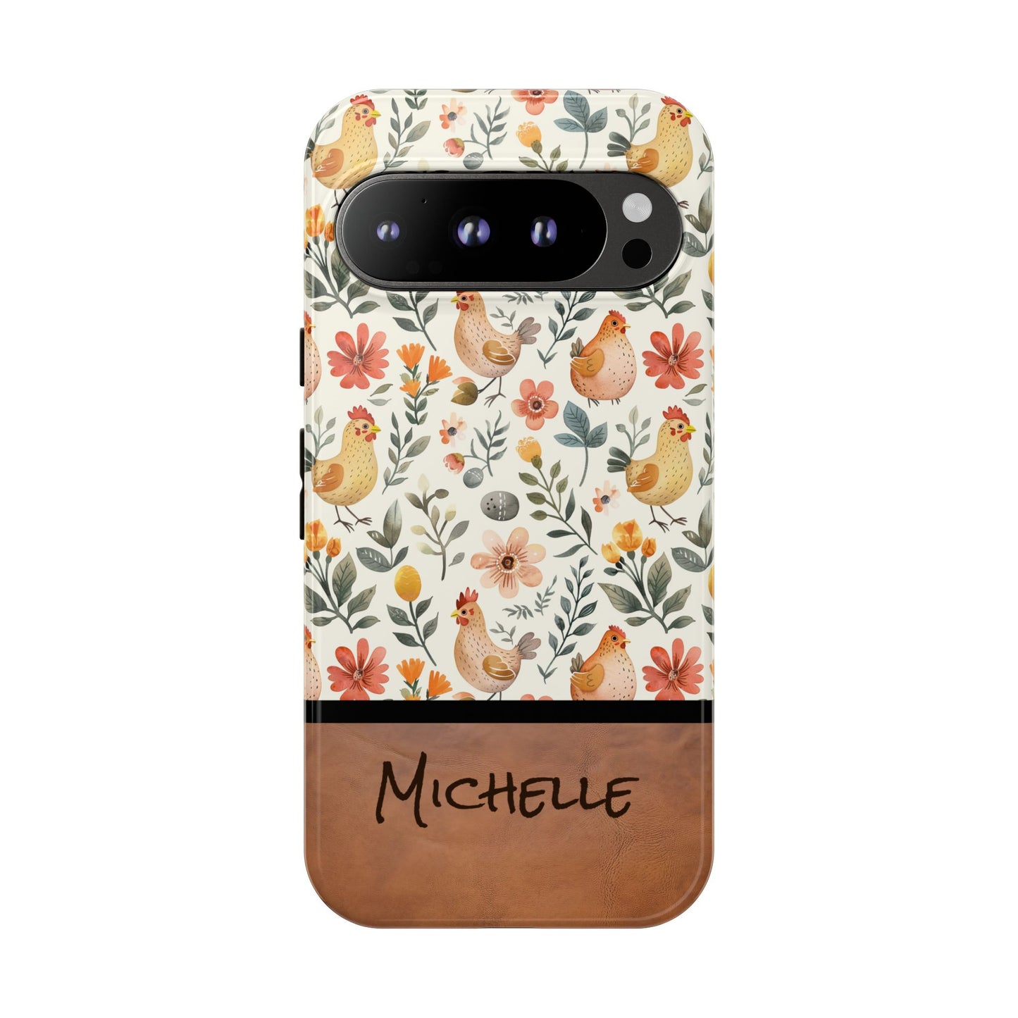 Personalized Chickens Phone Case