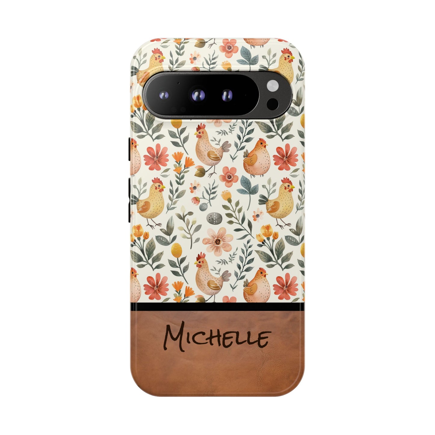 Personalized Chickens Phone Case