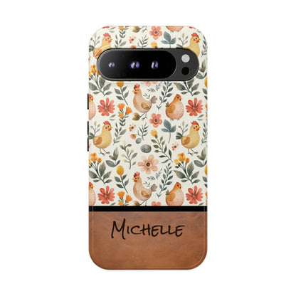Personalized Chickens Phone Case