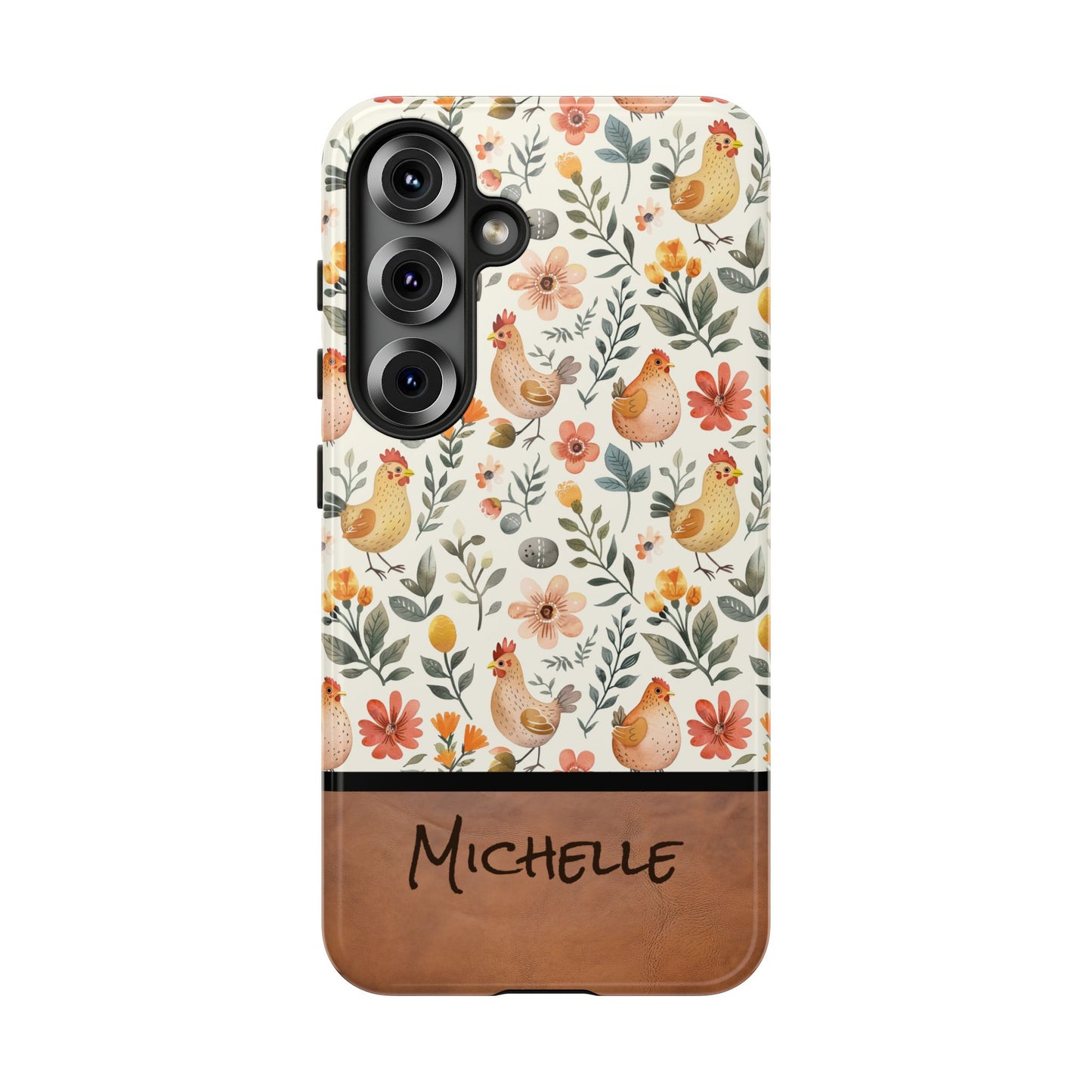 Personalized Chickens Phone Case