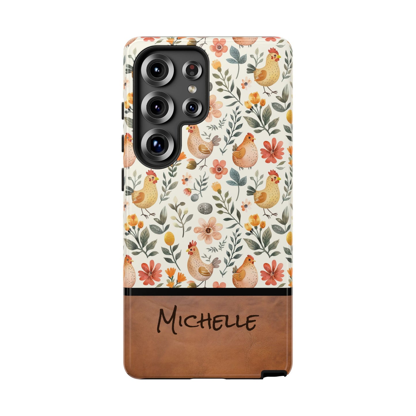 Personalized Chickens Phone Case
