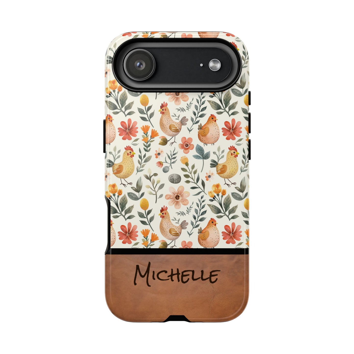 Personalized Chickens Phone Case