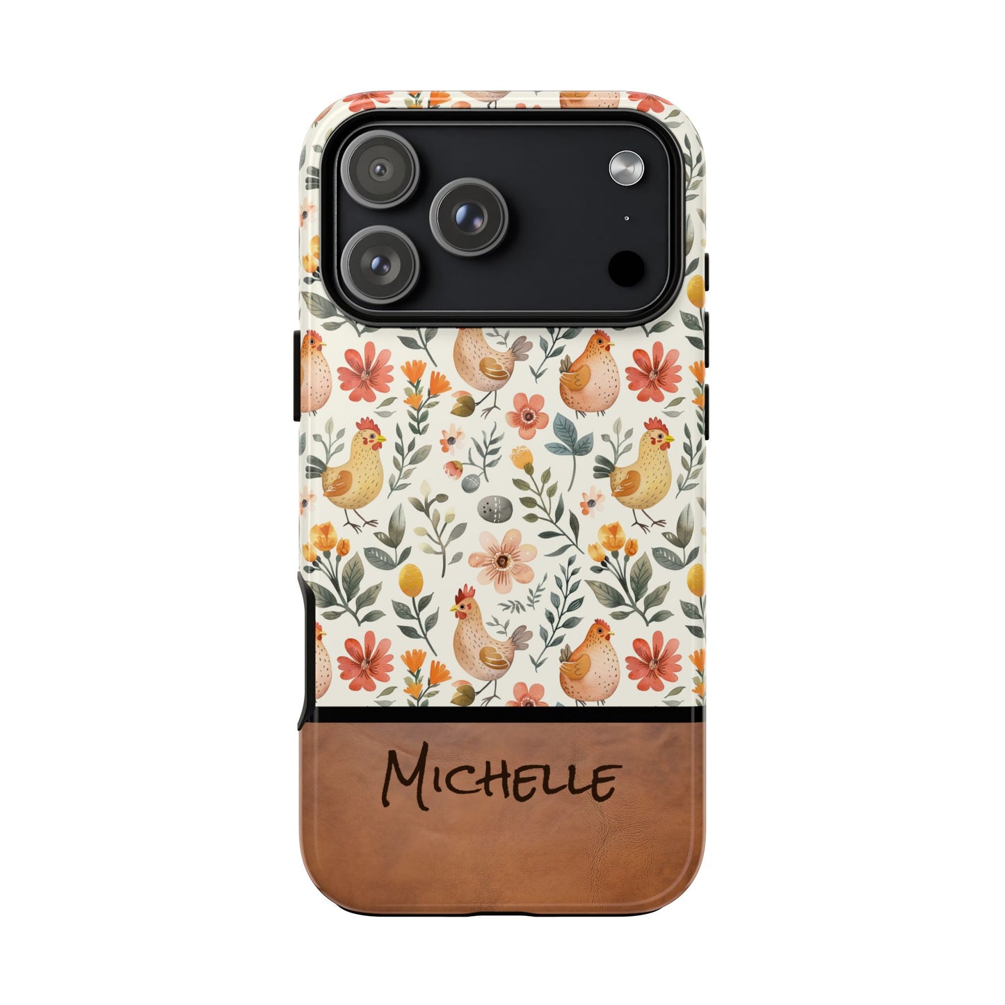 Personalized Chickens Phone Case