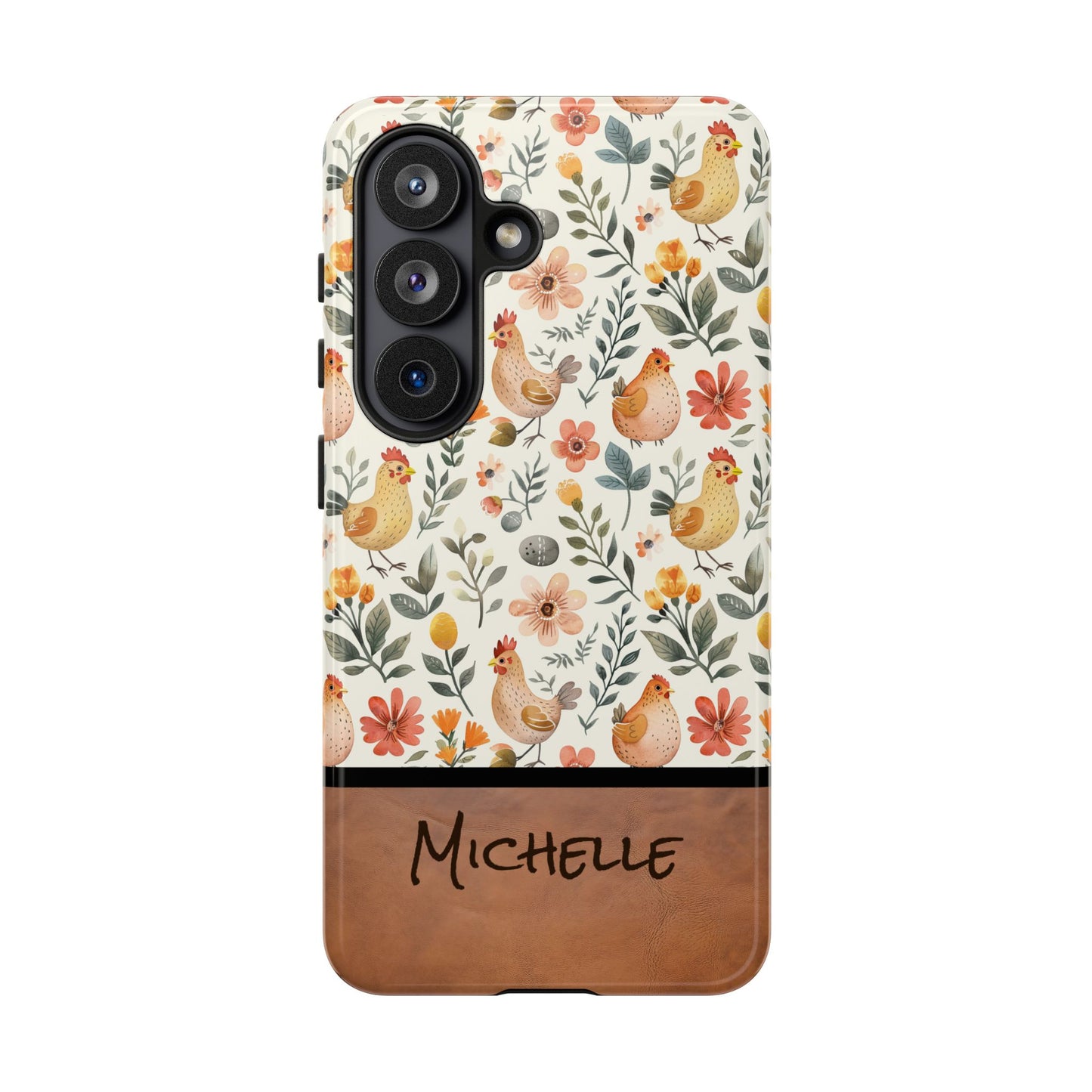 Personalized Chickens Phone Case