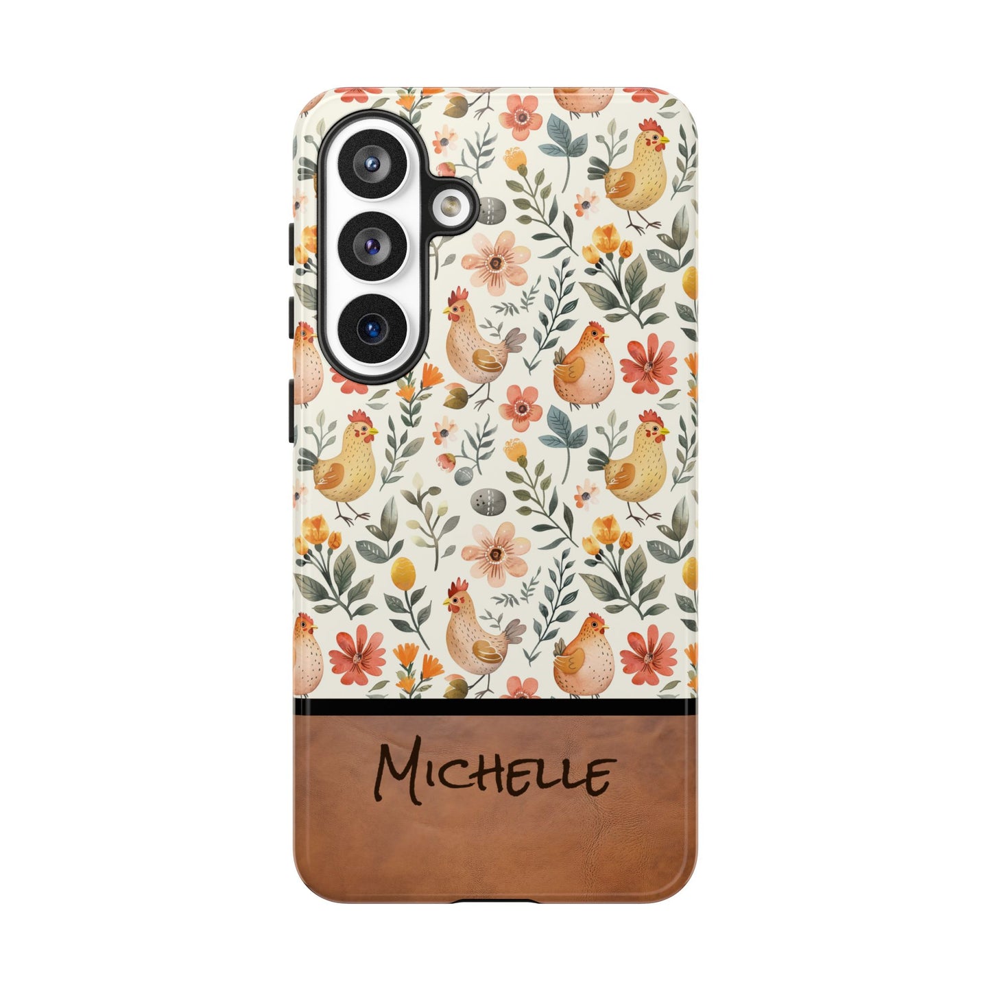 Personalized Chickens Phone Case