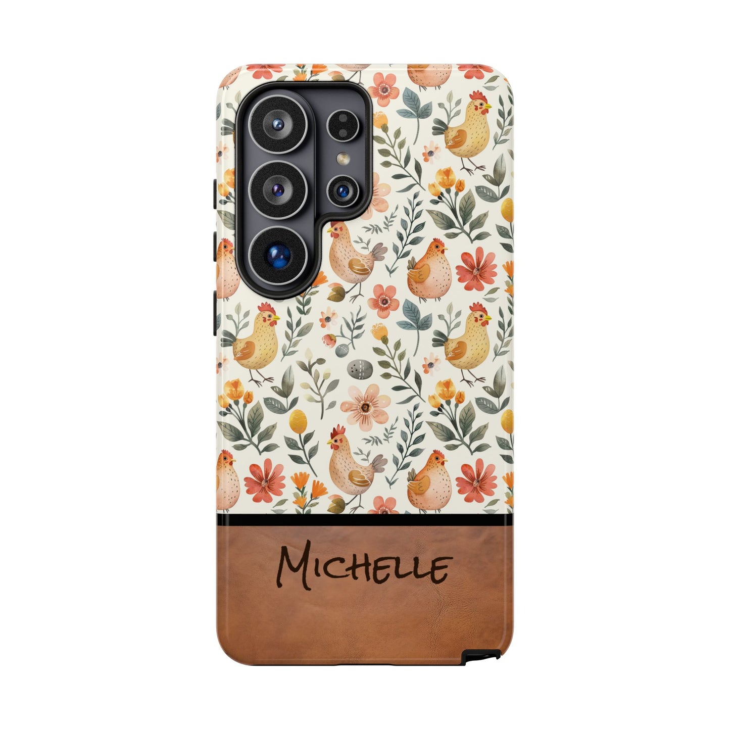 Personalized Chickens Phone Case
