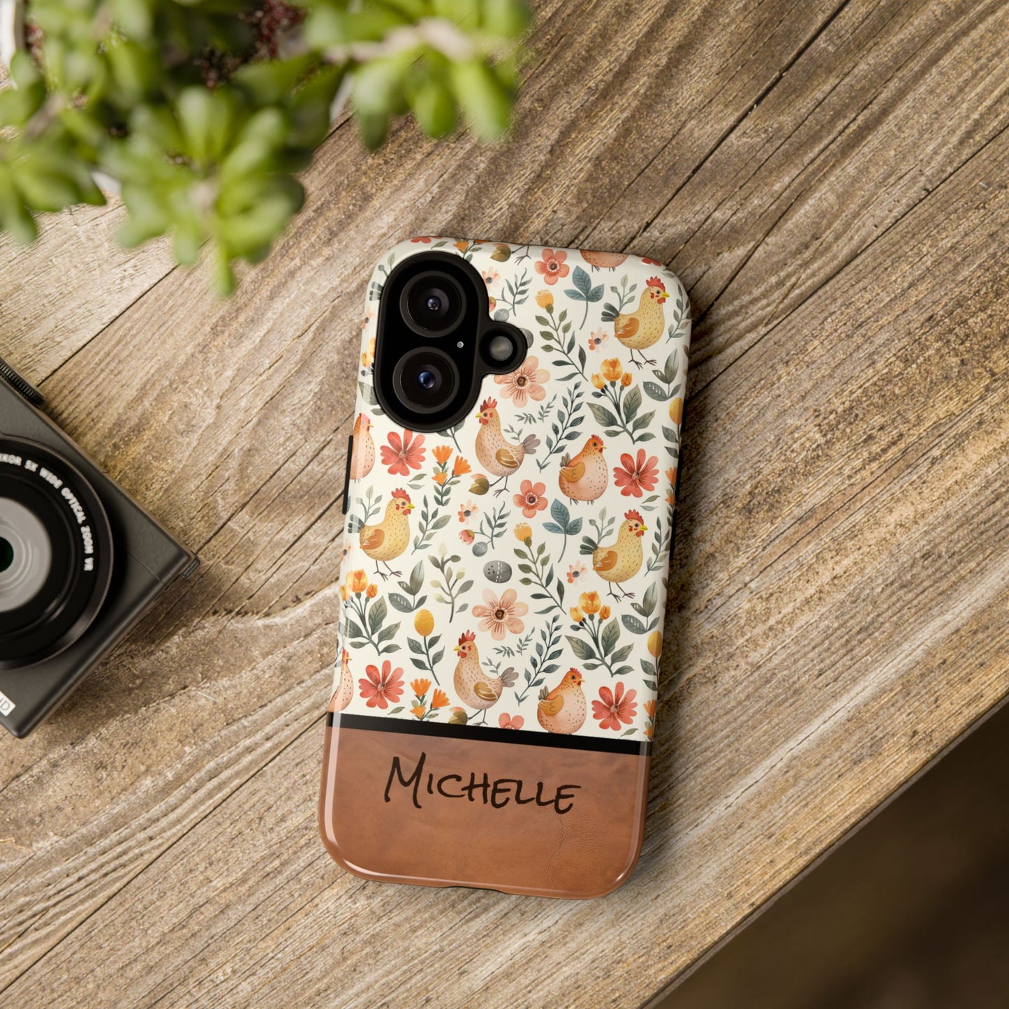 Personalized Chickens Phone Case