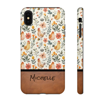 Personalized Chickens Phone Case