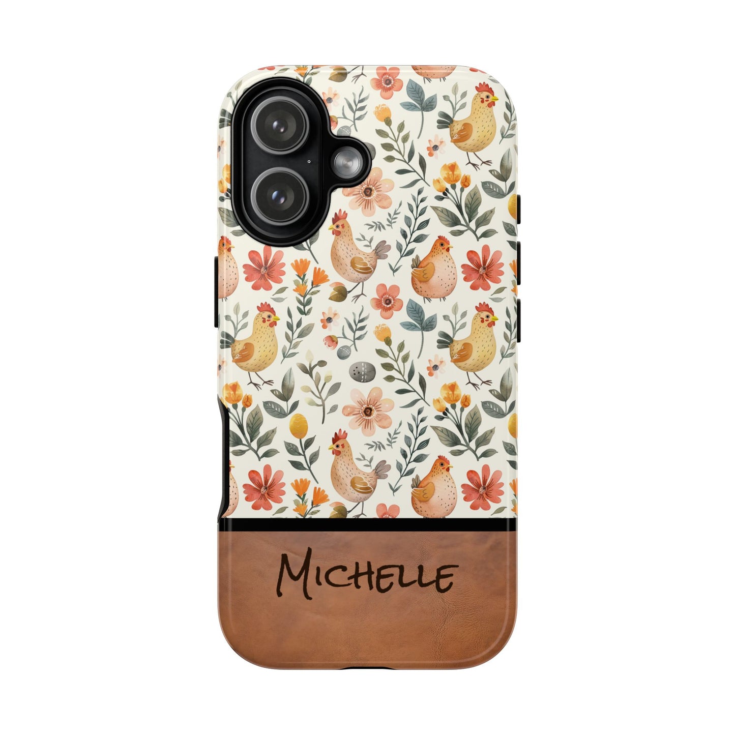 Personalized Chickens Phone Case