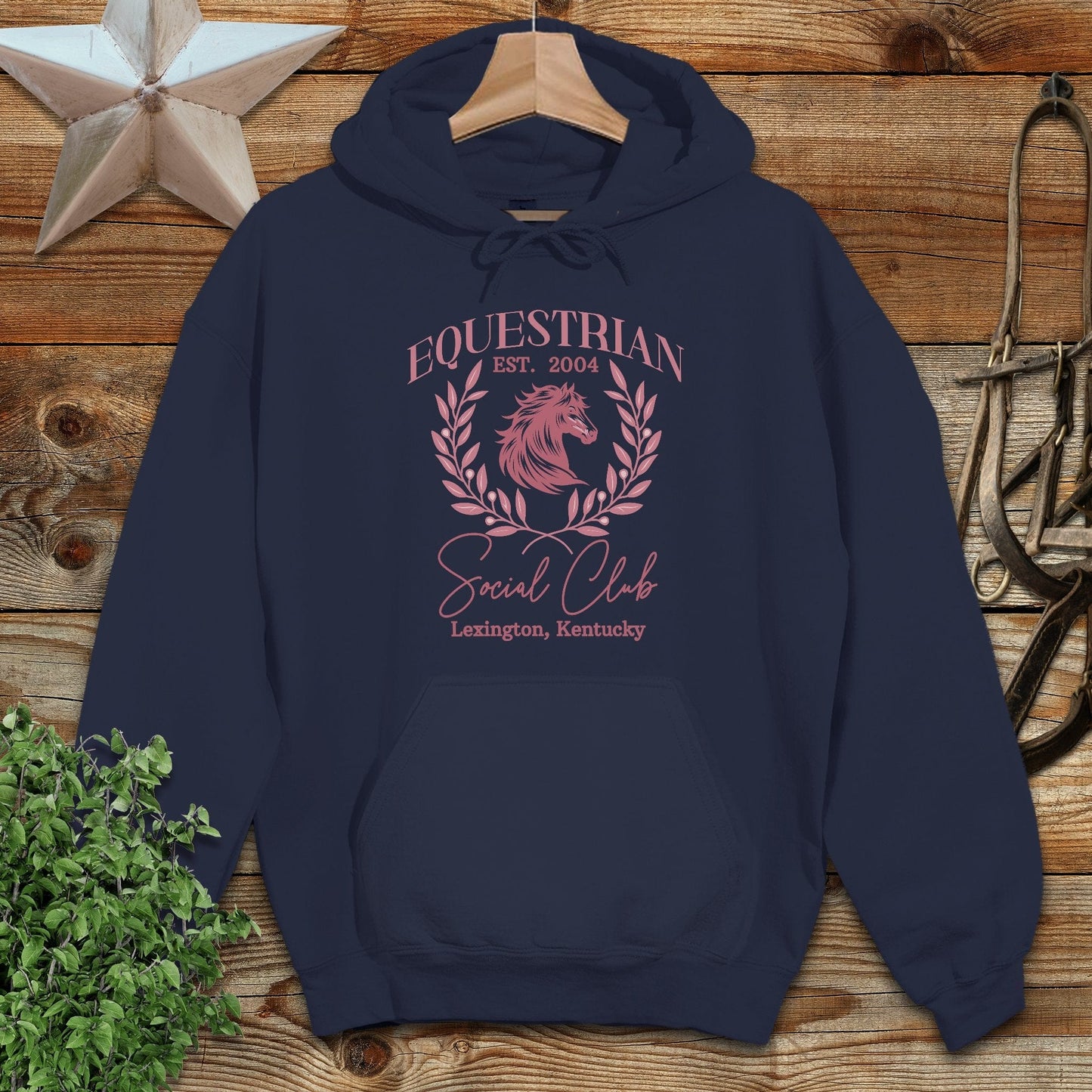 Personalized Equestrian Social Club Hoodie