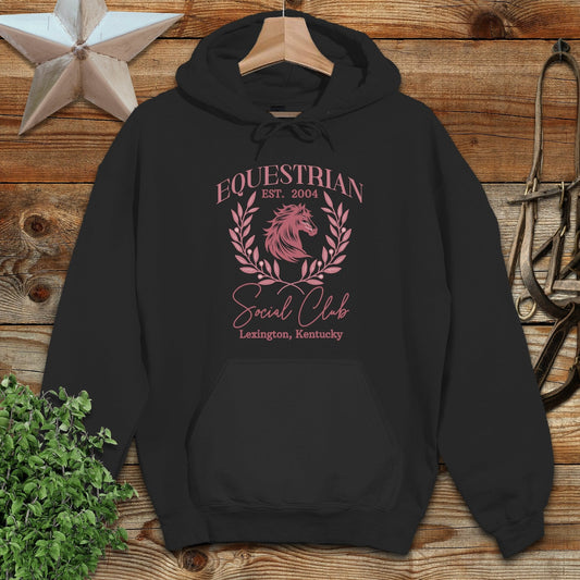 Personalized Equestrian Social Club Hoodie