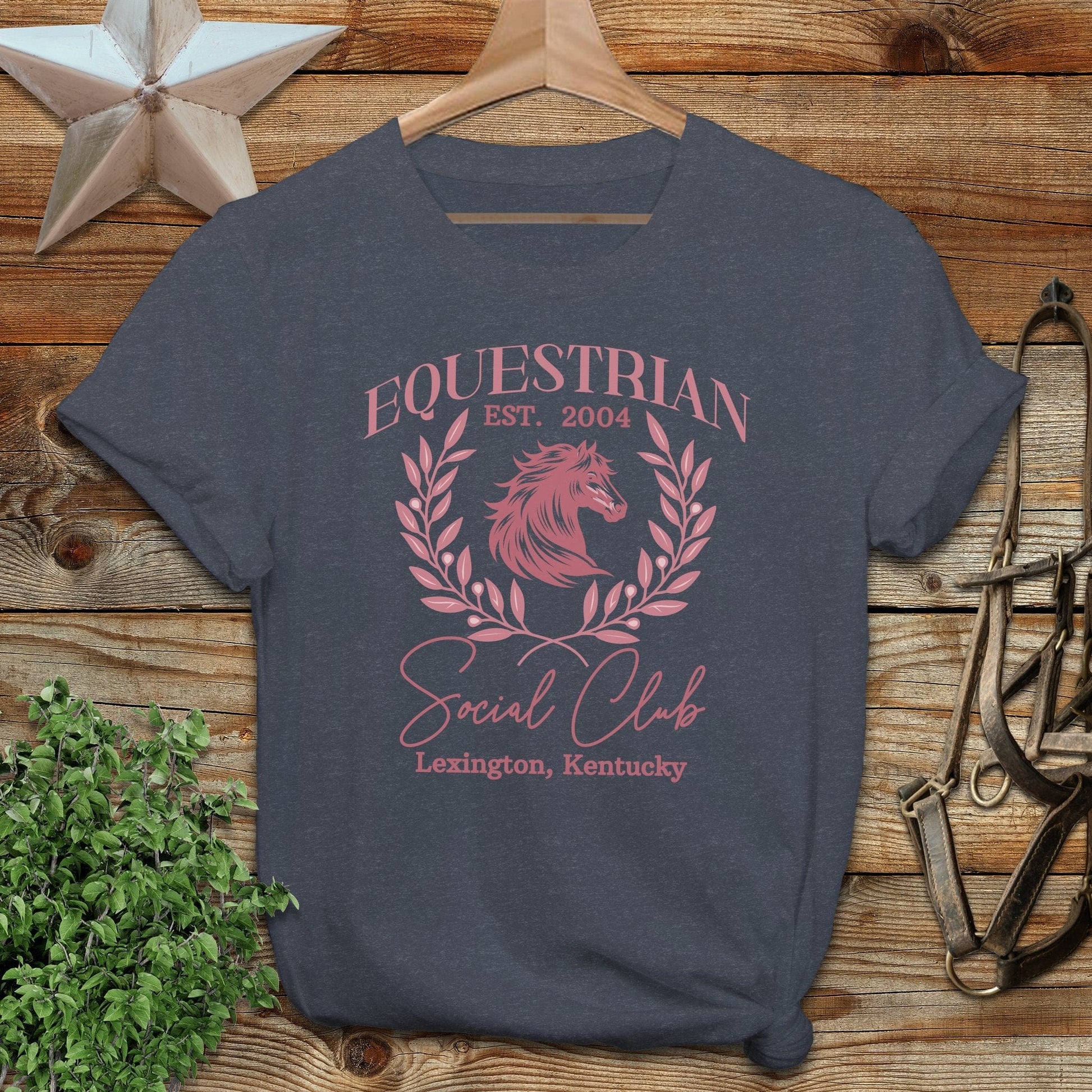 Personalized Equestrian Social Club Softstyle Tee
