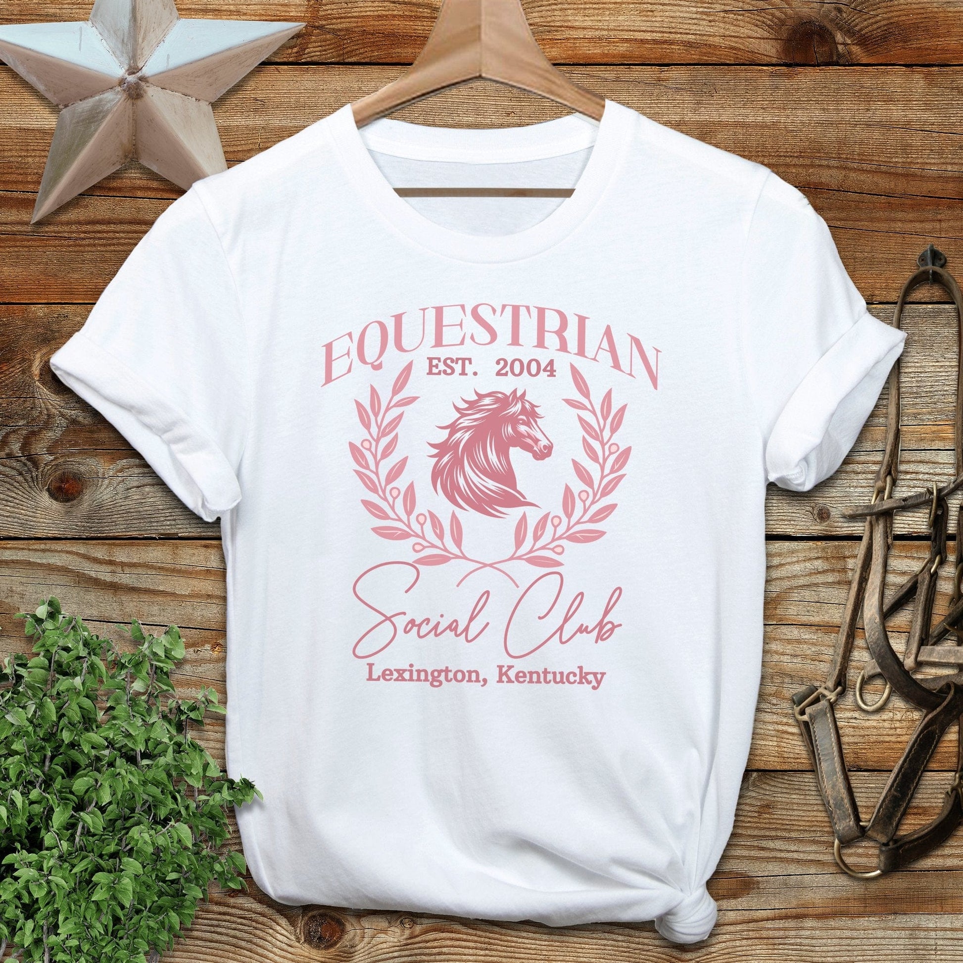 Personalized Equestrian Social Club Softstyle Tee