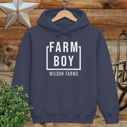 Personalized Farm Boy Hoodie