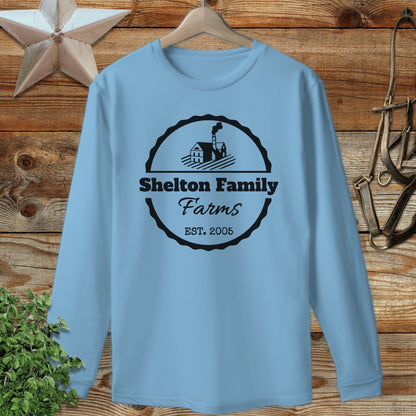 Personalized Farm Long Sleeve Tee
