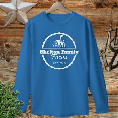 Personalized Farm Long Sleeve Tee