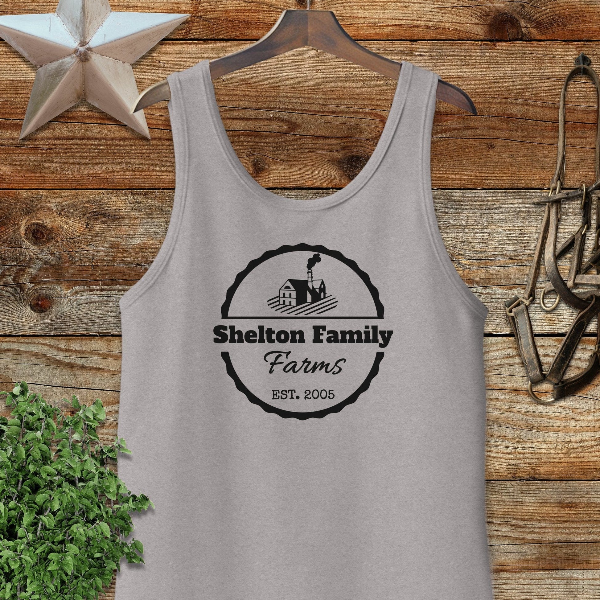 Personalized Farm Tank Top