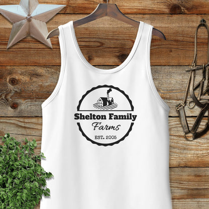 Personalized Farm Tank Top