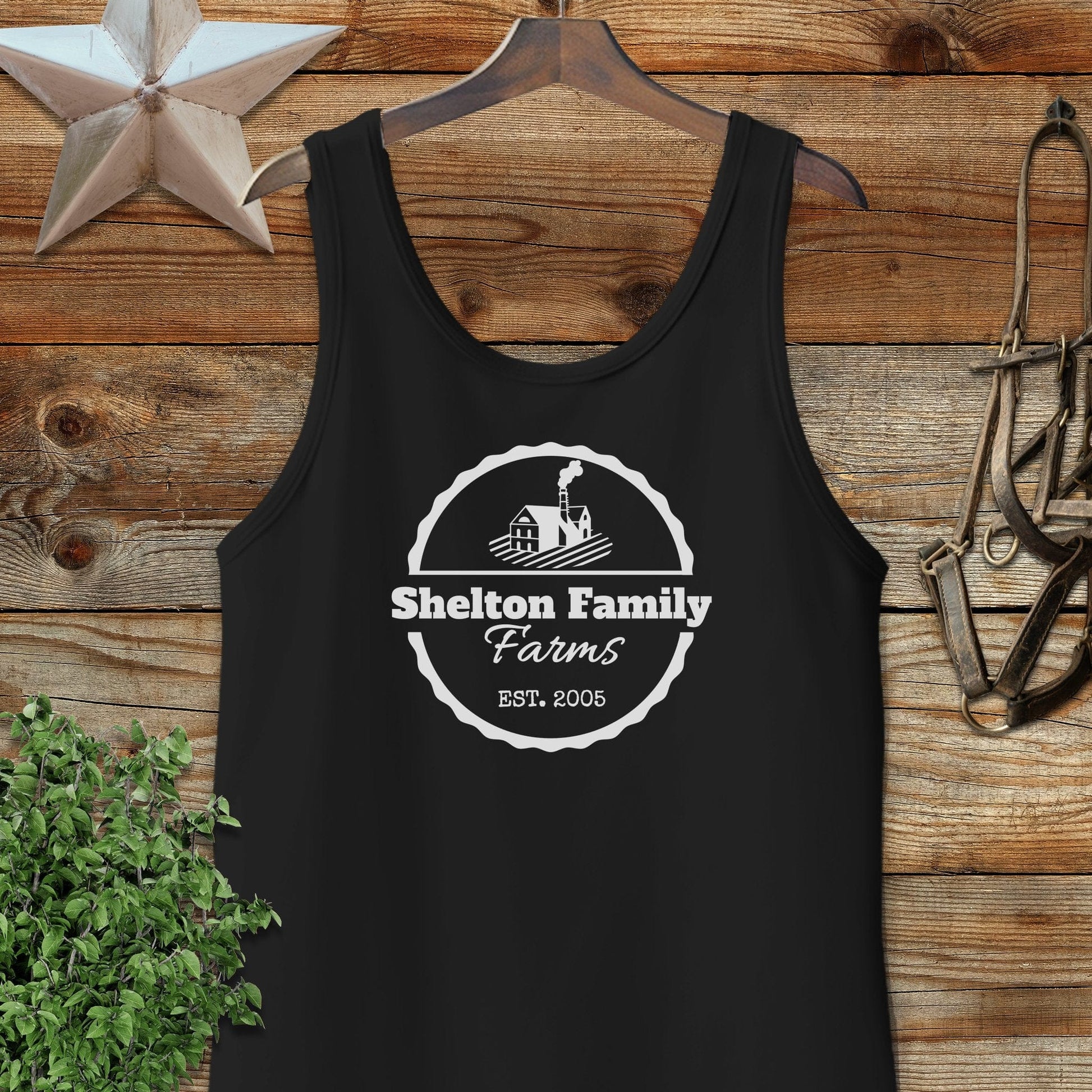 Personalized Farm Tank Top