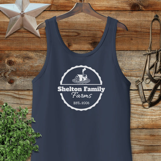 Personalized Farm Tank Top