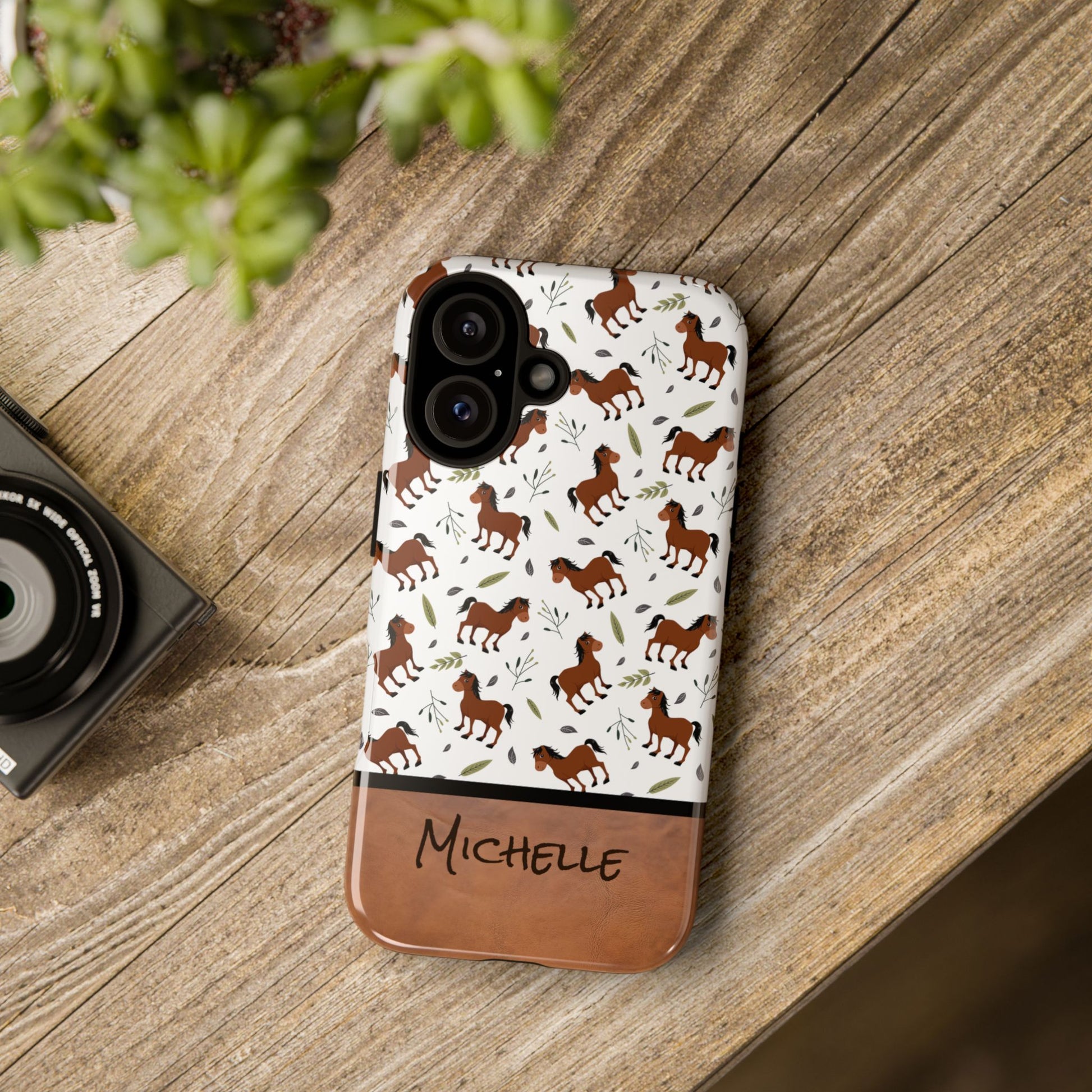 Personalized Horse Phone Case