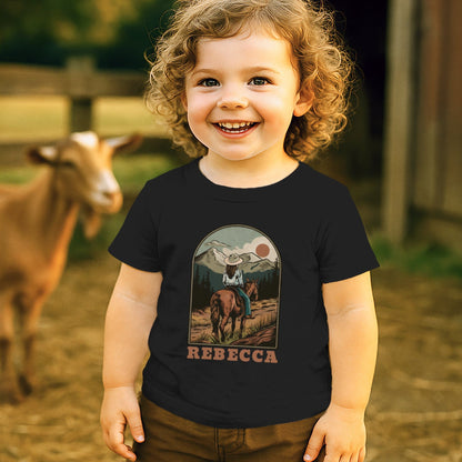 Personalized Horse Rider T-shirt (Toddler)