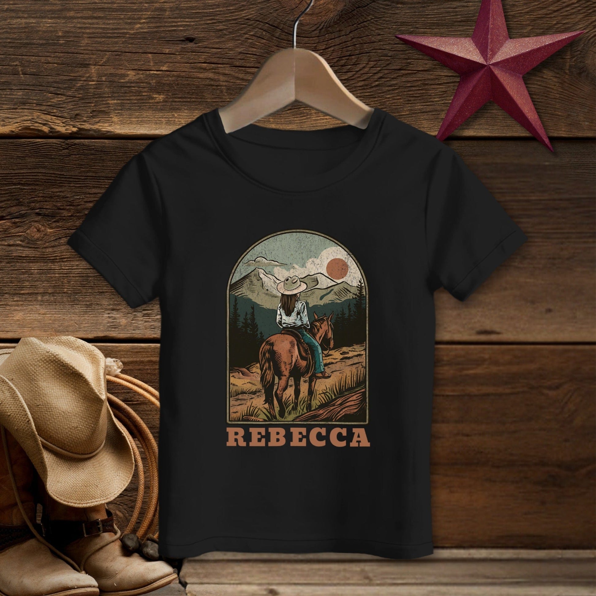Personalized Horse Rider T-shirt (Toddler)