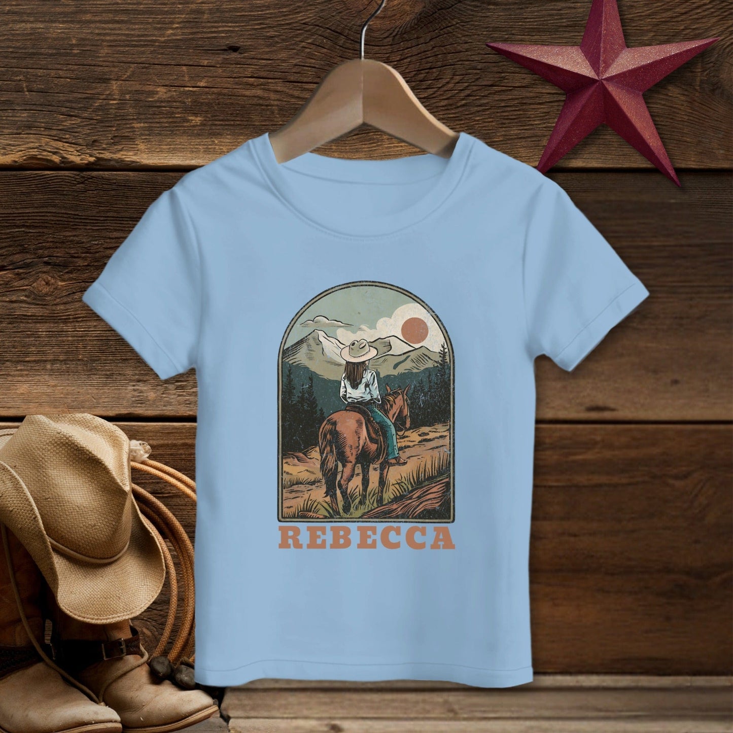 Personalized Horse Rider T-shirt (Toddler)