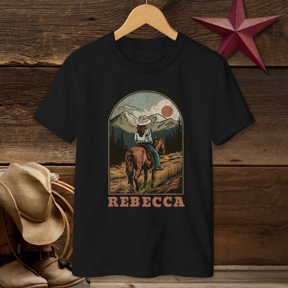 Personalized Horse Rider T-shirt (Youth)