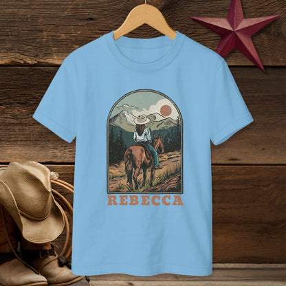 Personalized Horse Rider T-shirt (Youth)